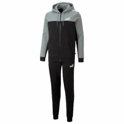 Fato de Treino para Adultos Puma Essentials+ Colorblock Suit FL Homem