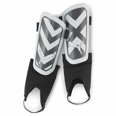Caneleiras de Futebol Puma Ultra Light Ankle Branco Preto