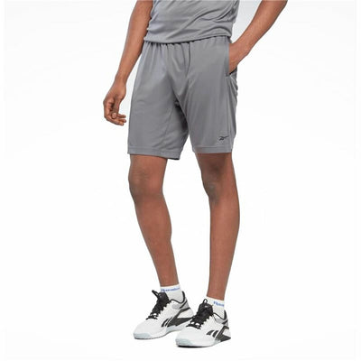 Calções de Desporto Reebok Comm Cinzento
