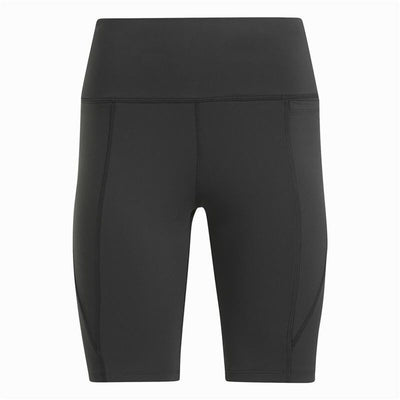 Leggings de Desporto de Mulher Reebok Identity Sl Fitted Short Preto