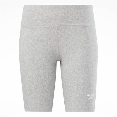 Collants Curtos de Desporto Reebok Identity Sl Fitted Short Cinzento