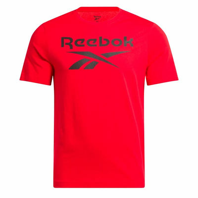 Camisola de Manga Curta Homem Reebok Reebok Identity Big Vermelho