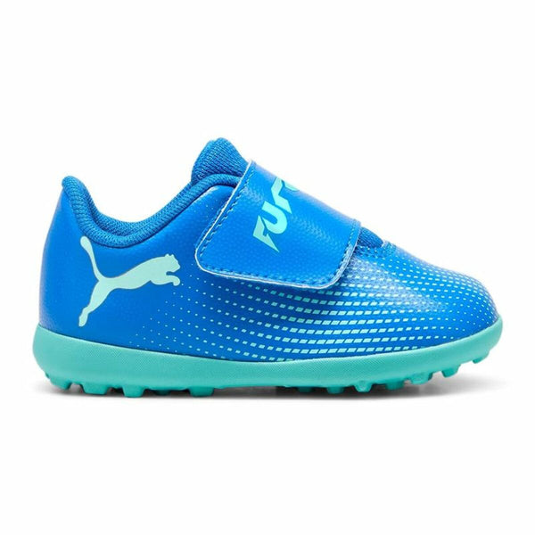 Chuteiras Infantis Puma Future 7 Play Tt V Azul