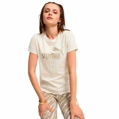 Camisola de Manga Curta Mulher Puma Essentials + Animal