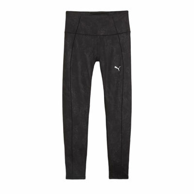 Leggings de Desporto de Mulher Puma Studio Hw 7/8 Aop Preto