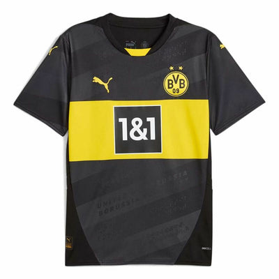 T-Shirt de Futebol de Manga Curta Homem Puma Borussia