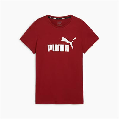 Camisola de Manga Curta Mulher Puma Vermelho