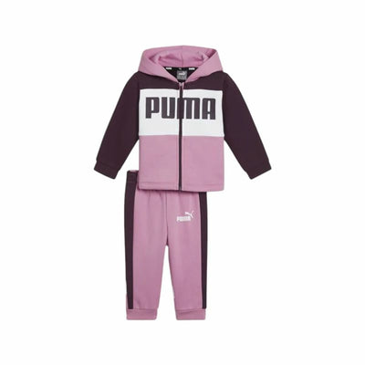 Fato de Treino Infantil Puma Minicats Colorblock Fl
