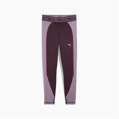 Leggings de Desporto de Mulher Puma Fit Train Strong Roxo