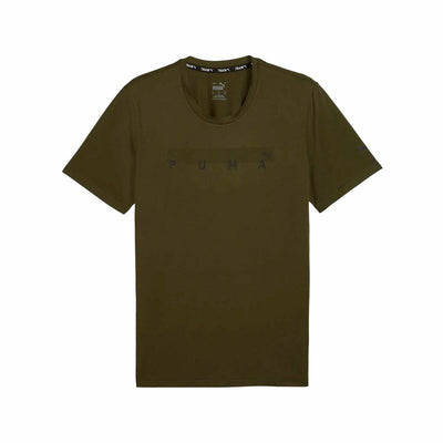 T-Shirt de Desporto de Manga Curta Puma Energy Cloudspun Graphic Dourado