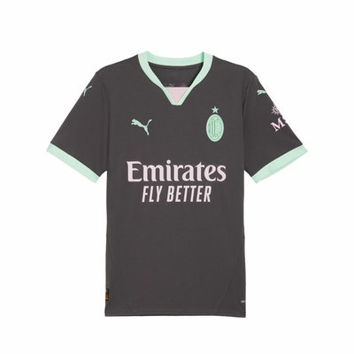 T-Shirt de Futebol de Manga Curta Homem Puma AC Milan