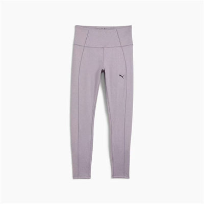 Leggings de Desporto de Mulher Puma Studio Foundation Hw 7/8 Roxo
