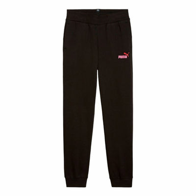 Calças de Treino Infantis Puma  Essentials Preto