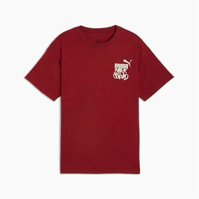 Camisola de Manga Curta Infantil Puma Essentials+ Mid 90S Graphic
