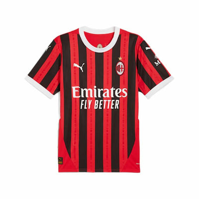 T-Shirt de Futebol de Manga Curta Homem Puma AC Milan