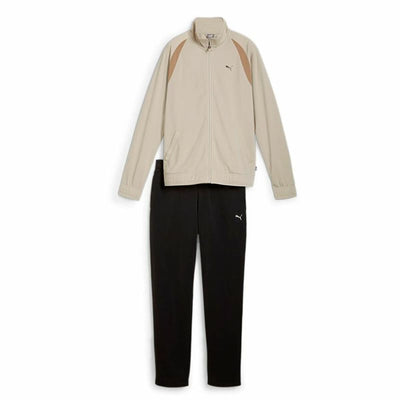 Fato de Treino de Mulher Puma Classic Tricot Suit Op Bege