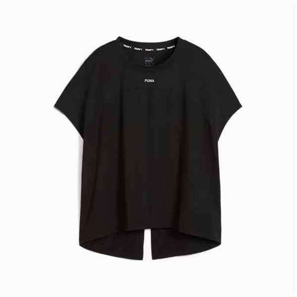 Camisola de Manga Curta Mulher Puma Cloudspun Mix Preto (XS)