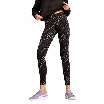 Leggings de Desporto de Mulher Puma Essentials Preto