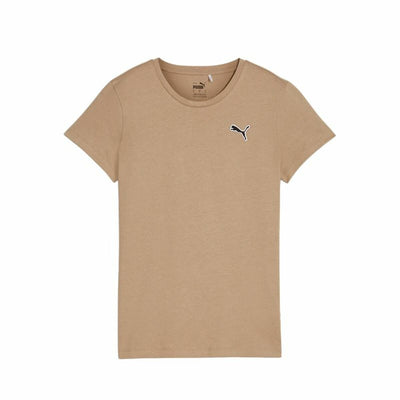 Camisola de Manga Curta Mulher Puma Better Essentials Bege