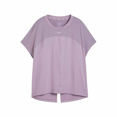Camisola de Manga Curta Mulher Puma Cloudspun Mix Lavanda