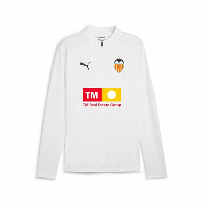 Sweatshirt de Treino para Adultos Puma Valencia C.F. Branco