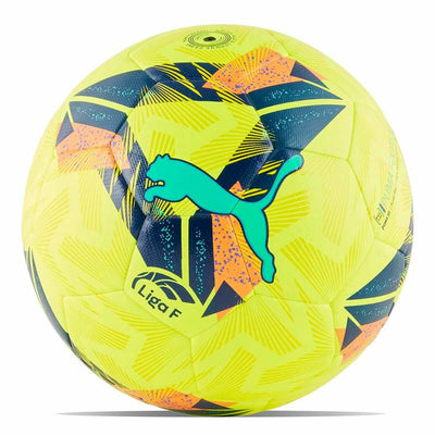 Bola de Futebol Puma Orbita Liga F Hyb Amarelo Tamanho 5