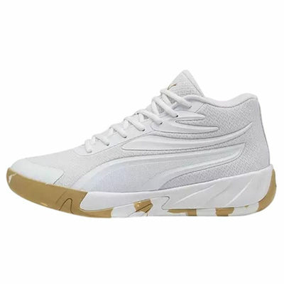 Sapatilhas de Basquetebol para Adultos Puma Court Pro Marble Branco