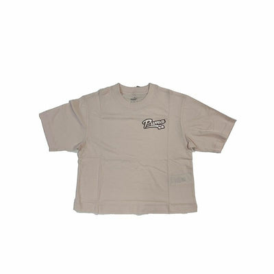 Camisola de Manga Curta Mulher Puma Puma Script Bege