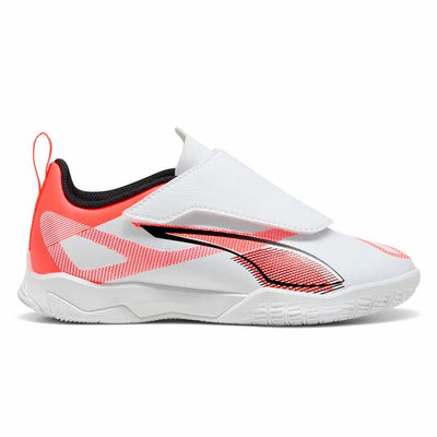 Chuteiras de Futebol de Salão para Adultos Puma Ultra 5 Play V Tt Branco