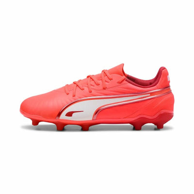 Chuteiras para Adultos Puma King Match Fg/Ag Vermelho