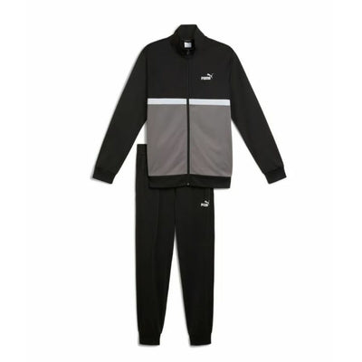 Fato de Treino para Adultos Puma POLY COLORBLOCK SUIT 684850 01 Preto Homem