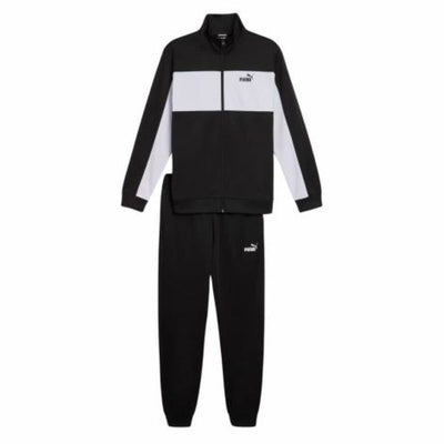 Fato de Treino para Adultos Puma POLY COLORBLOCK SUIT 687304 01 Preto Homem