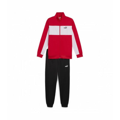 Fato de Treino para Adultos Puma Poly Colorblock Suit C/O 687304 11 Vermelho Homem