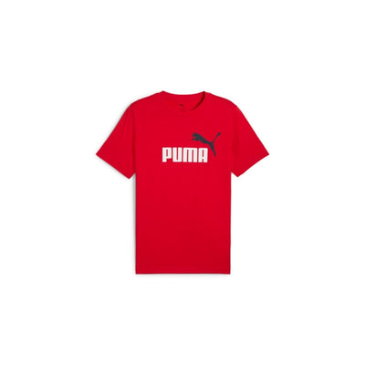 Camisola de Manga Curta Homem Puma ESS 2 COLOR No. 1 Logo Tee C/O 684708 11 Vermelho