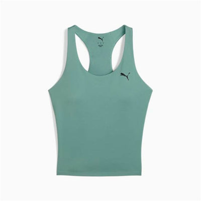 Camisola de Manga Curta Mulher Puma Tad Essentials 2 In Azul Verde