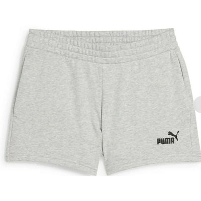 Calções de Desporto Puma ESS Small No. 1 Logo 4'' Shorts TR Cinzento
