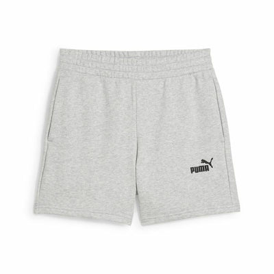 Calções de Desporto para Mulher Puma Essentials Cinzento