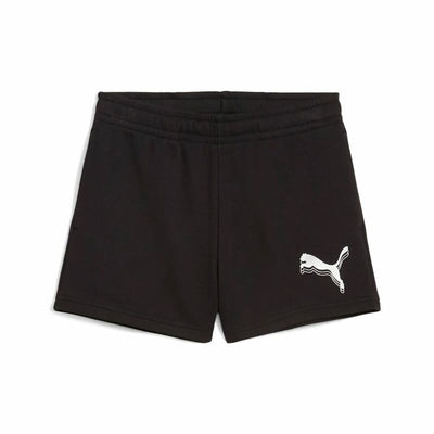 Calções de Desporto Infantis Puma Essentials Metallic