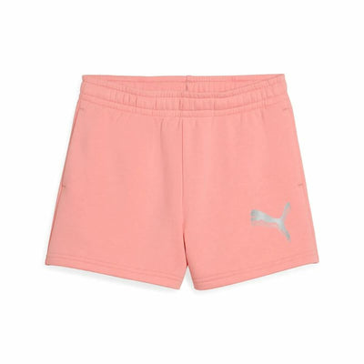 Shorts infantis Puma Essentials Cor de Rosa