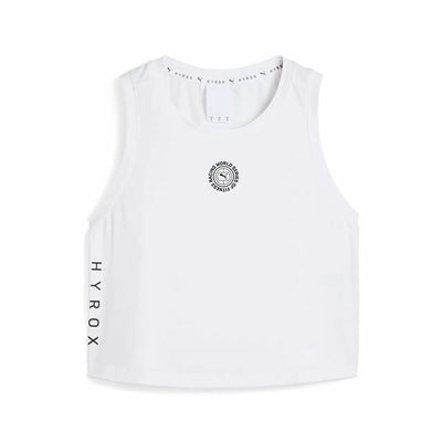 Camisola de Manga Curta Mulher Puma W X Hyrox Cloud