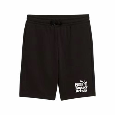 Calções de Desporto Infantis Puma Mid90S Preto
