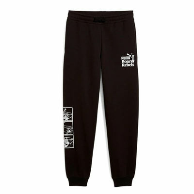 Calças Desportivas Infantis Puma Mid90S Sweatpants Tr Preto