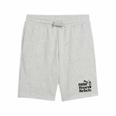 Calções de Desporto Infantis Puma Mid90S Cinzento