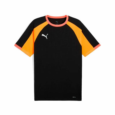 T-Shirt de Futebol de Manga Curta Homem Puma Individualliga Preto