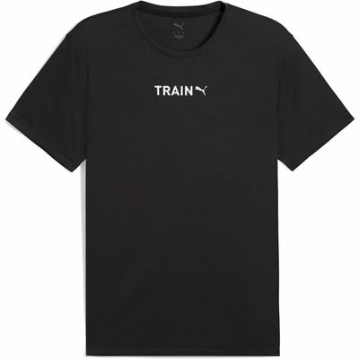 Camisola de Manga Curta Homem Puma M Graphics Training Preto
