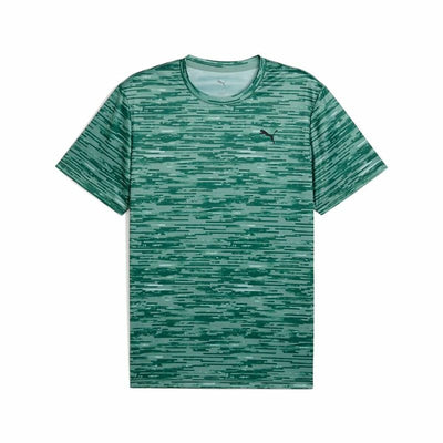 Camisola de Manga Curta Homem Puma Tad Essentials Azul Verde