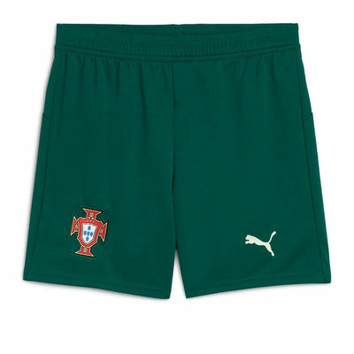 Calções de Desporto Infantis Puma Portugal Verde Azeitona