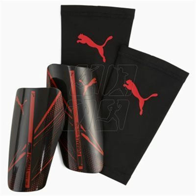 Caneleiras de Futebol Puma Attacanto Sleeve Preto