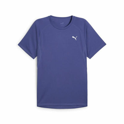 Camisola de Manga Curta Homem Puma Run Velocity Azul
