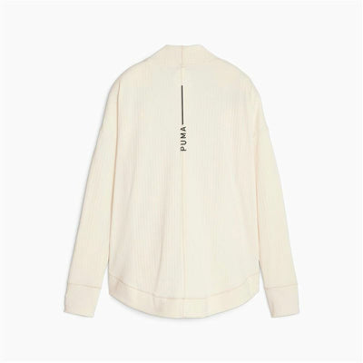 Casaco de Desporto para Mulher Puma Studio Unwind Long C Branco